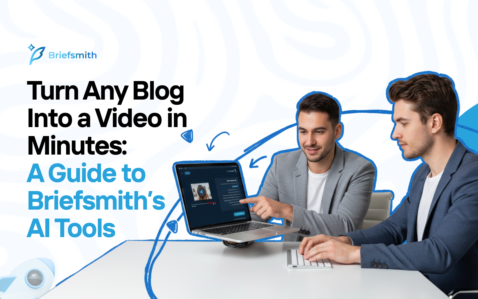 Turn Any Blog Into a Video in Minutes: A Guide to BriefSmith’s AI Tools