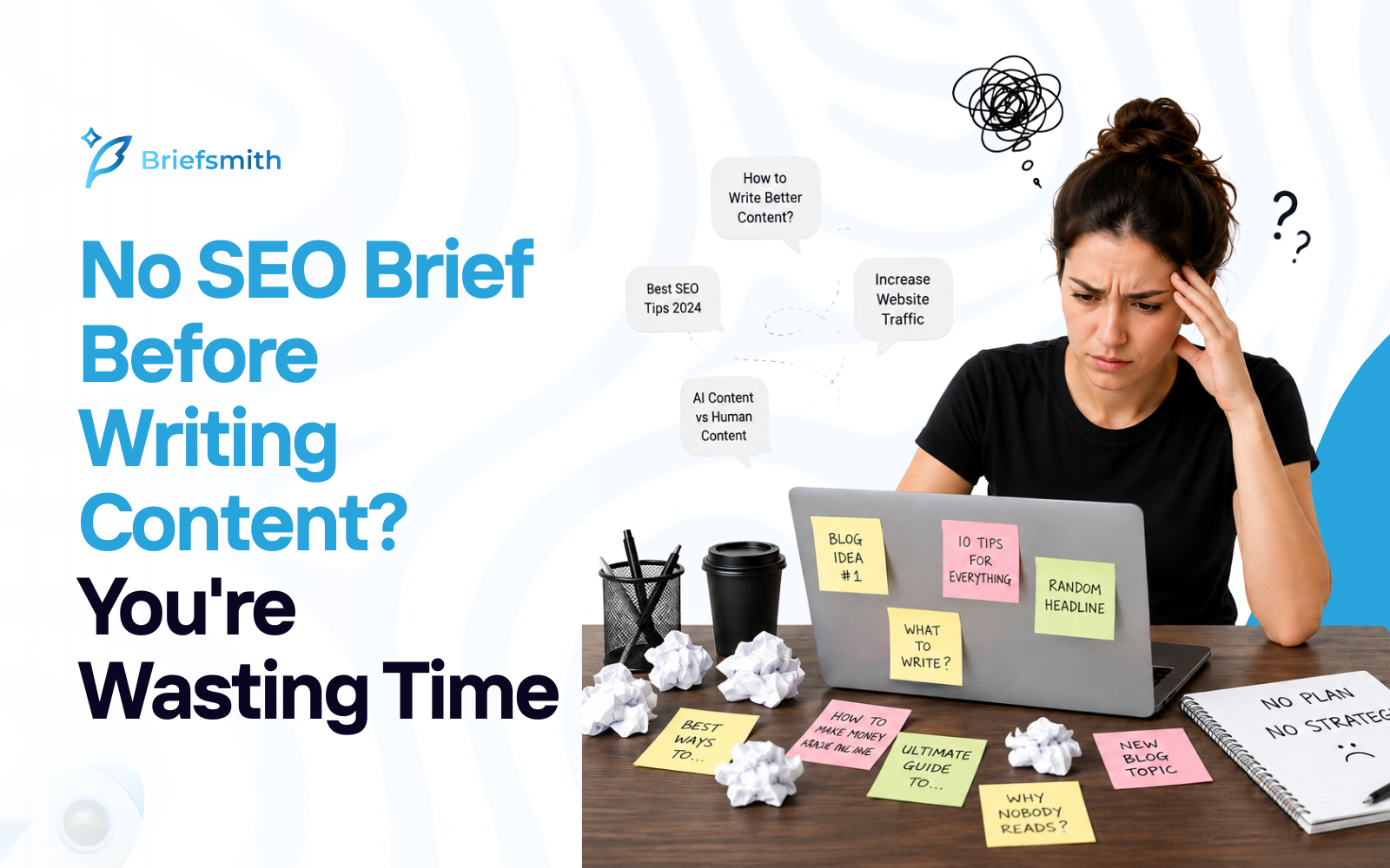 SEO brief before writing content